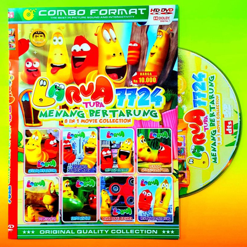 Jual KASET VIDEO DISC FILMS LARVA ANIMATION COLLECTION MOVIE - KASET ...