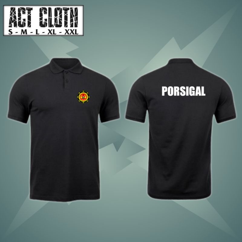 KAOS POLO PORSIGAL GARUDA LONCAT