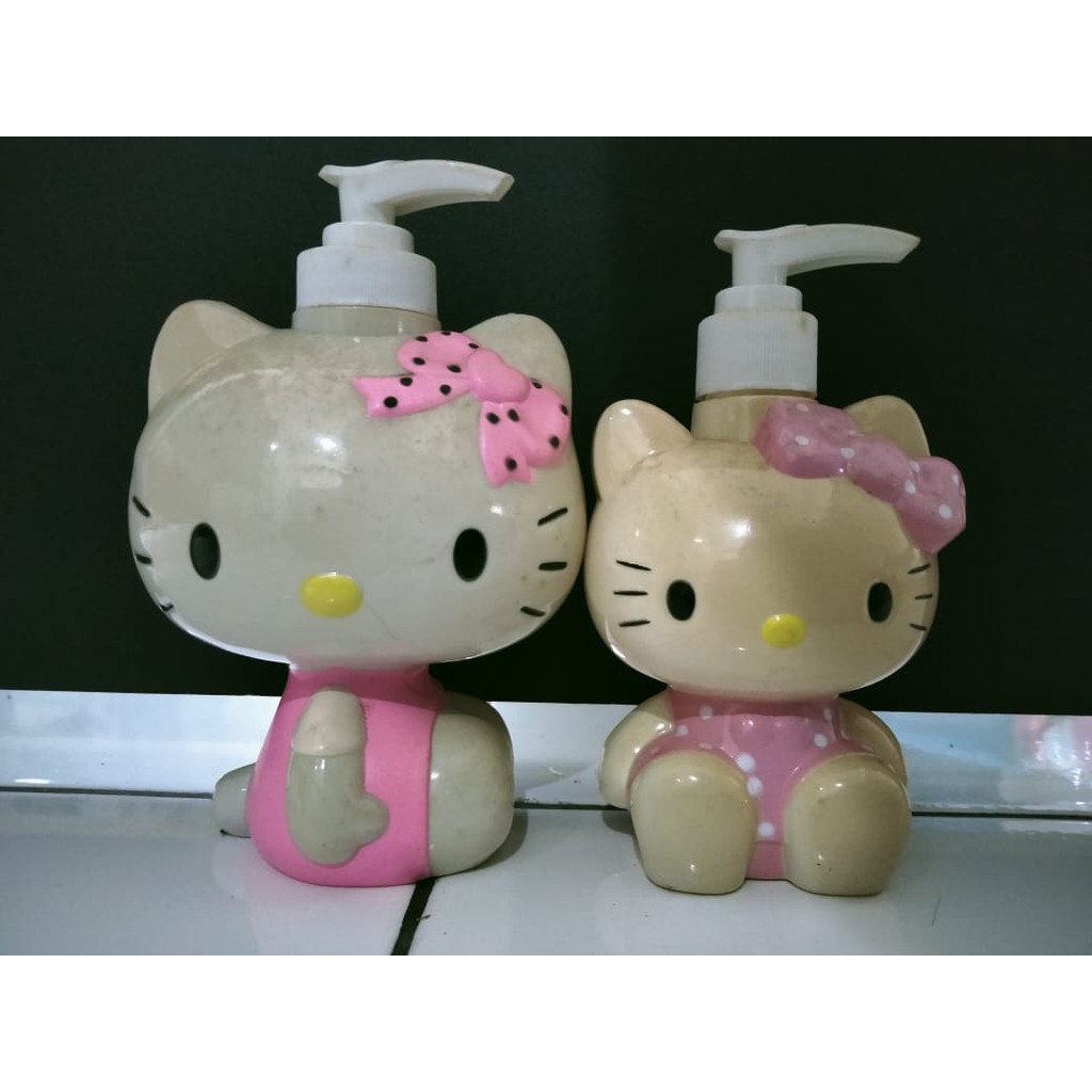 Tempat Sabun Cair Hand Soap Pump Karakter Hellokitty