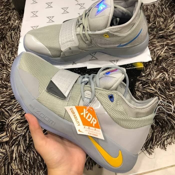 SEPATU NIKE PG 2.5 X PLAYSTATION WOLF GREY PREMIUM QUALITY ORIGINAL