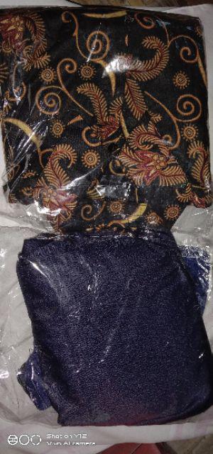 Maura Couple - Sania Ruffle Batik Couple Ori Ndoro Jowi Dnt Garansi Termurah Shopee - Batik Solo