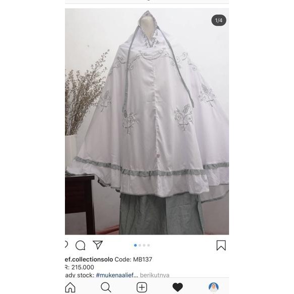 Langsung Beliii.. Mukena Alief