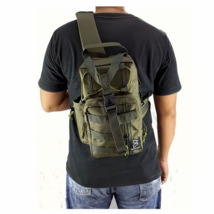 Tas Slempang Army multifungsi slingbag army