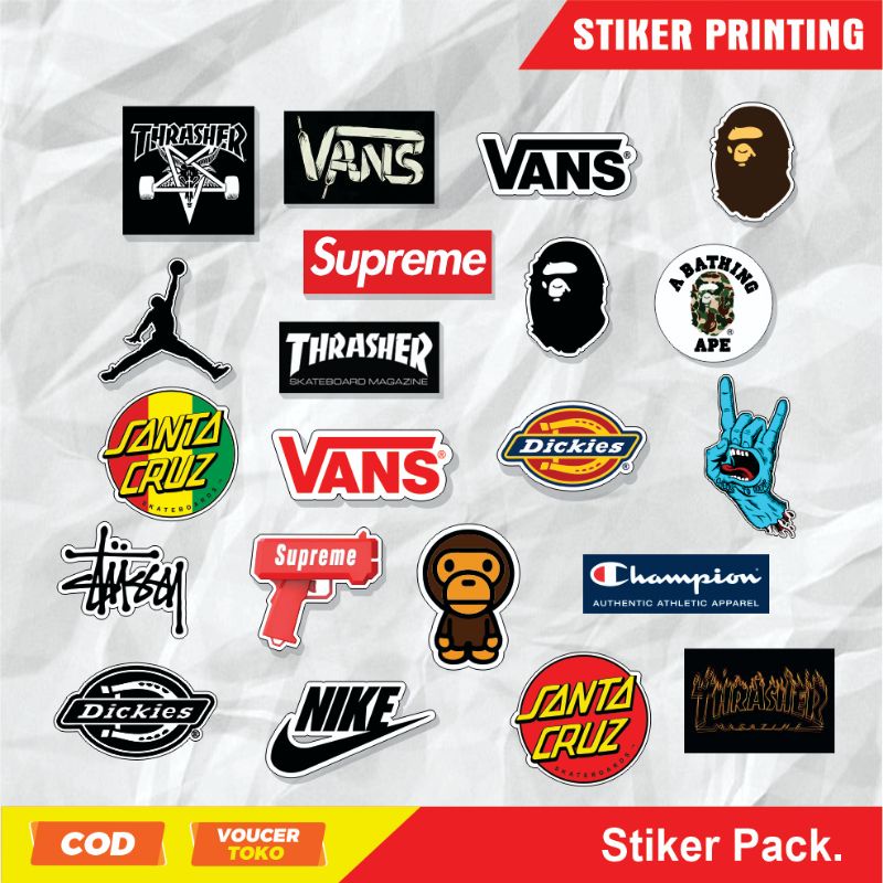 

stiker distro, stiker brand sticker printing