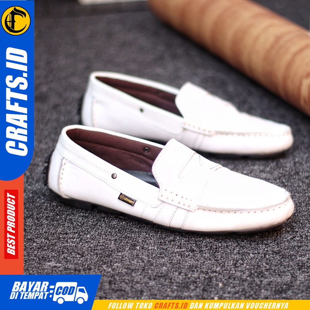 CRAFTS Vahala - Sepatu Formal Pria Pantofel Kulit Asli