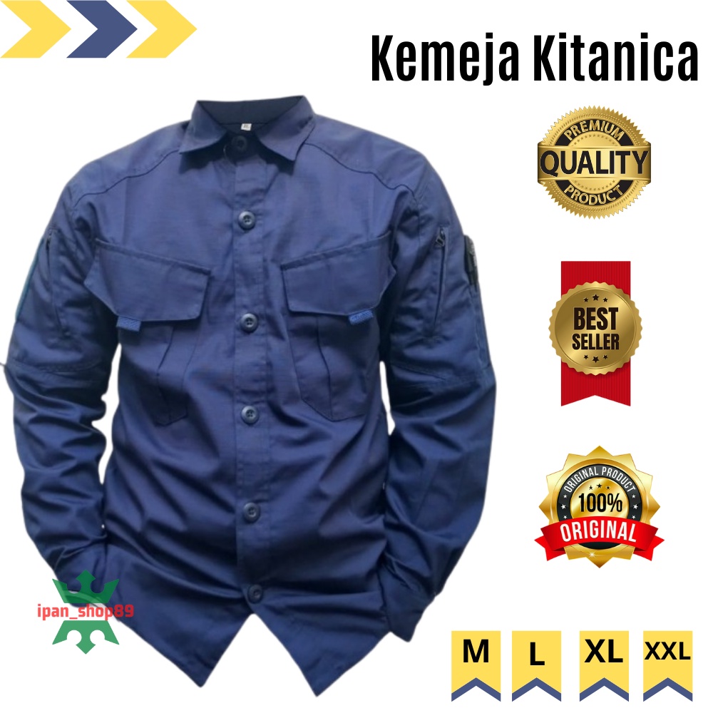 KEMEJA TACTICAL KITANICA LENGAN PANJANG / KEMEJA OUTDOOR PANJANG