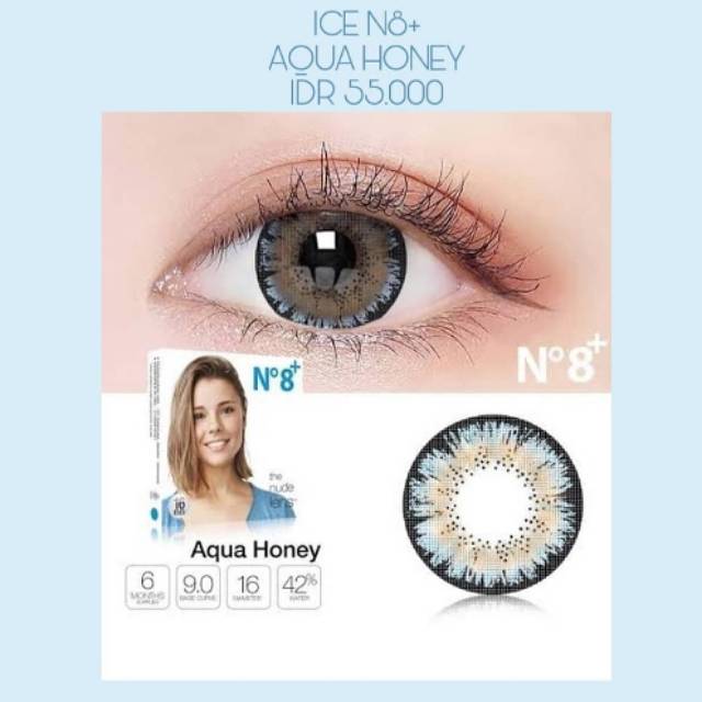 SOFTLENS ICE N8+ AQUA HONEY