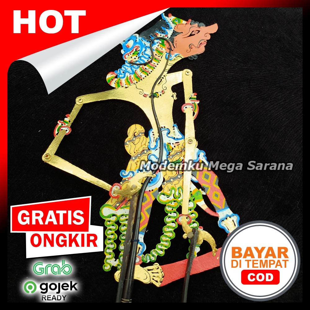 Miniatur Wayang Kulit Kurawa Citraksi - Mini Caperan Super