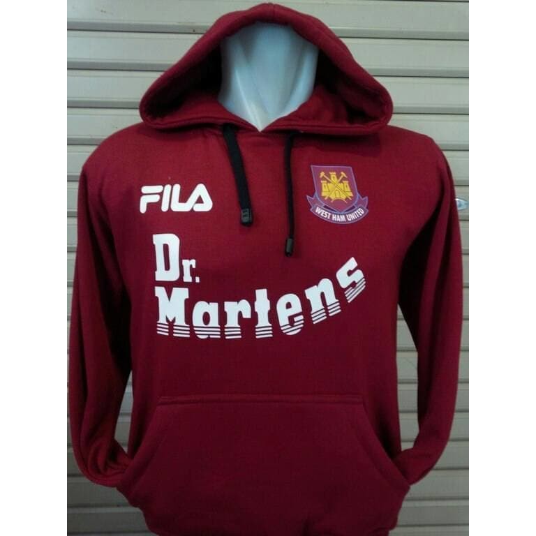 HE255 Jaket Hoodie Sweater Jumper Westham West Ham United Home Dr