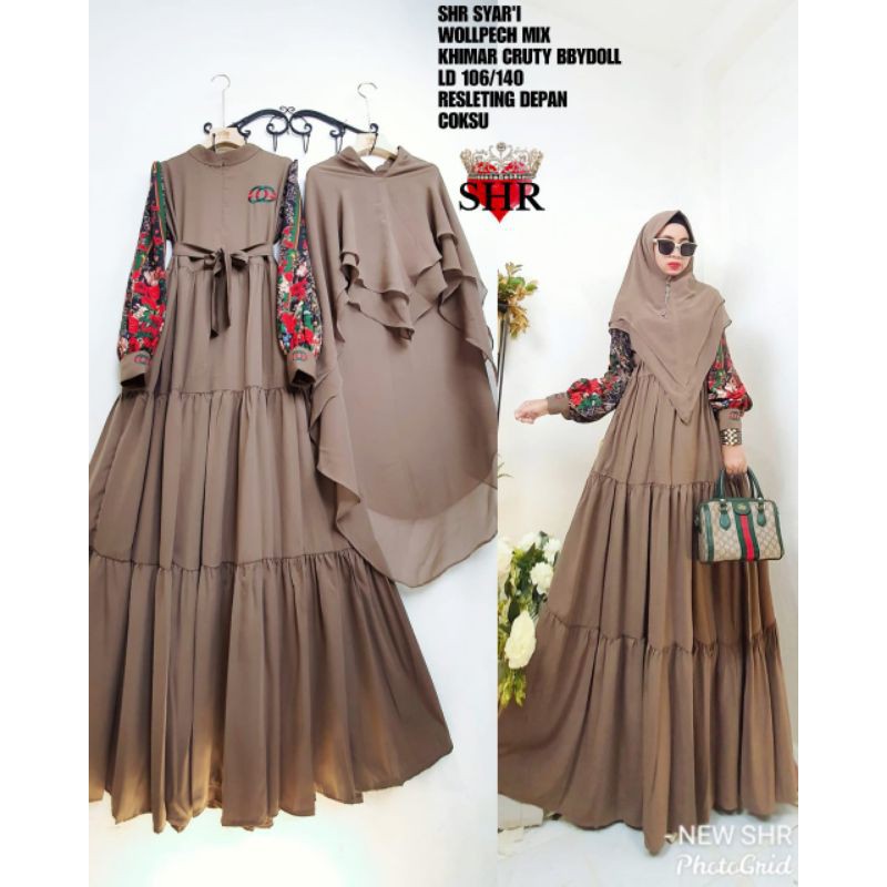 BEST SELLER SHR   SYAR'I  TUMPUK  ORI 100%