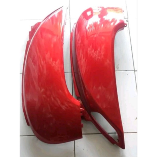 cover body Scoopy fi tahun 2013-2016 Non original ready warna ..krem,hitam,merah,putih, merah maroon
