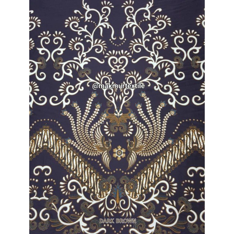 Kain Batik Sutra Halus #57 / Batik Silky / Batik Pola