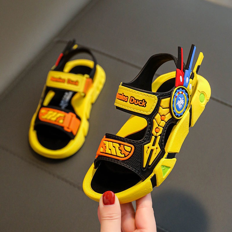 Minipetite SH2223 Sepatu Sendal Anak Robot Sendal Anak Laki Laki Sendal Anak Bahan Lembut dan Empuk Import Murah size 21-35