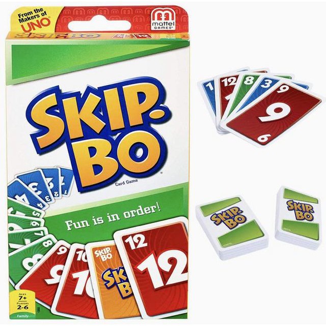 Card Game SKIPBO SKIP BO Board Games