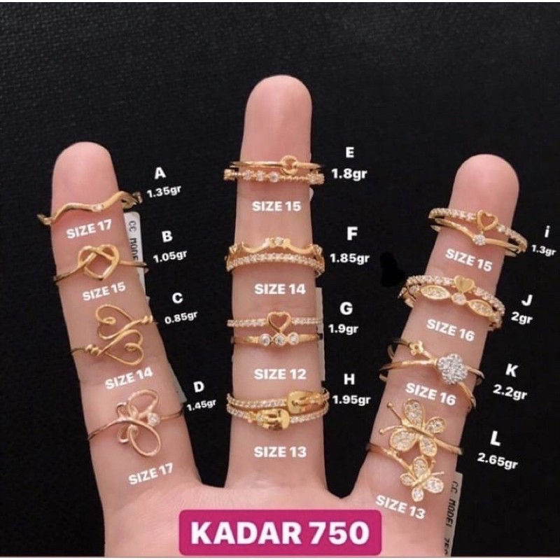 Kalung Emas Asli - Kalung Santa - Kalung Emas Kadar 750 - Perhiasan Emas -Toko Emas -Toko Mas Asli