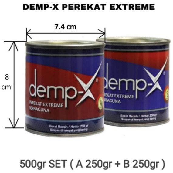 Lem Epoxy Anti Bocor 500g Merekat Dlm Air Kolam Ikan - Renang perekat extreme Serbaguna