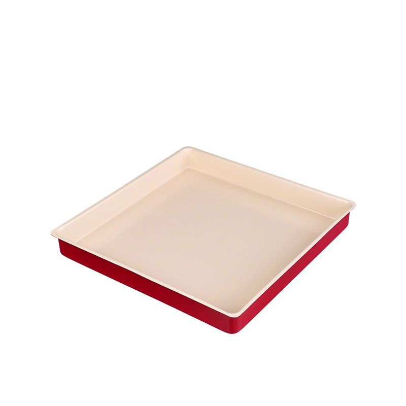 suncity Red square bake pan 28cm/ loyang bolu gulung / baking tray