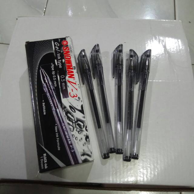 

Bulpen Snowman V3 Gel Ink 0.5mm