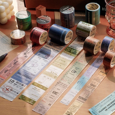 

HI379 Tape Washi Tema Travelling Dekorasi Jurnal Planner