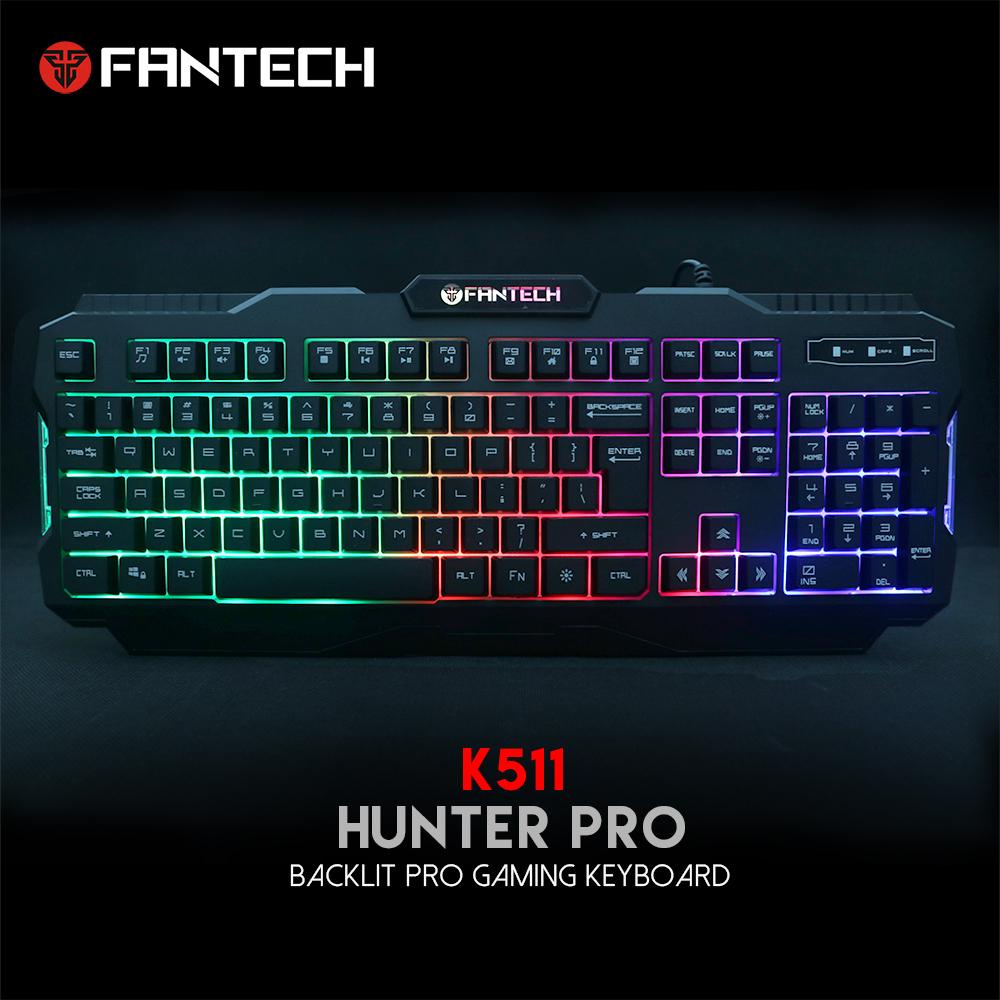 KEYBOARD FANTECH HUNTER PRO K511 | KEYBOARD PRO GAMING | GAMING | KEYBOARD | FANTECH