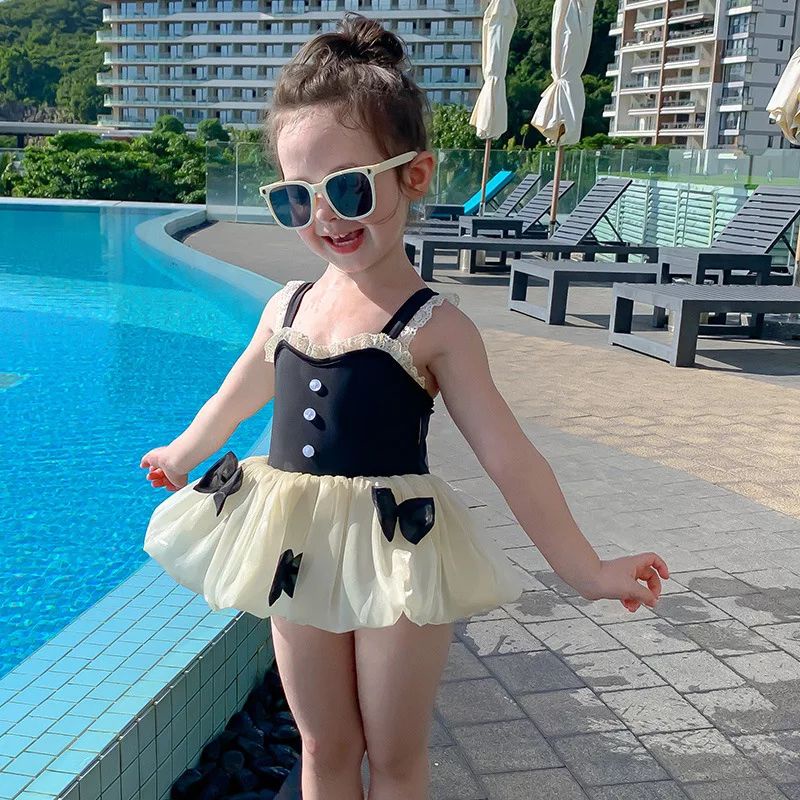 Pakaian Renang Bayi Perempuan Baju Renang Anak Perempuan Anak-anak Tutu Pakaian Renang Pakaian Korea