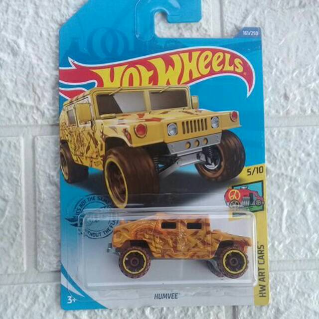 Hot Wheels Humvee Coklat