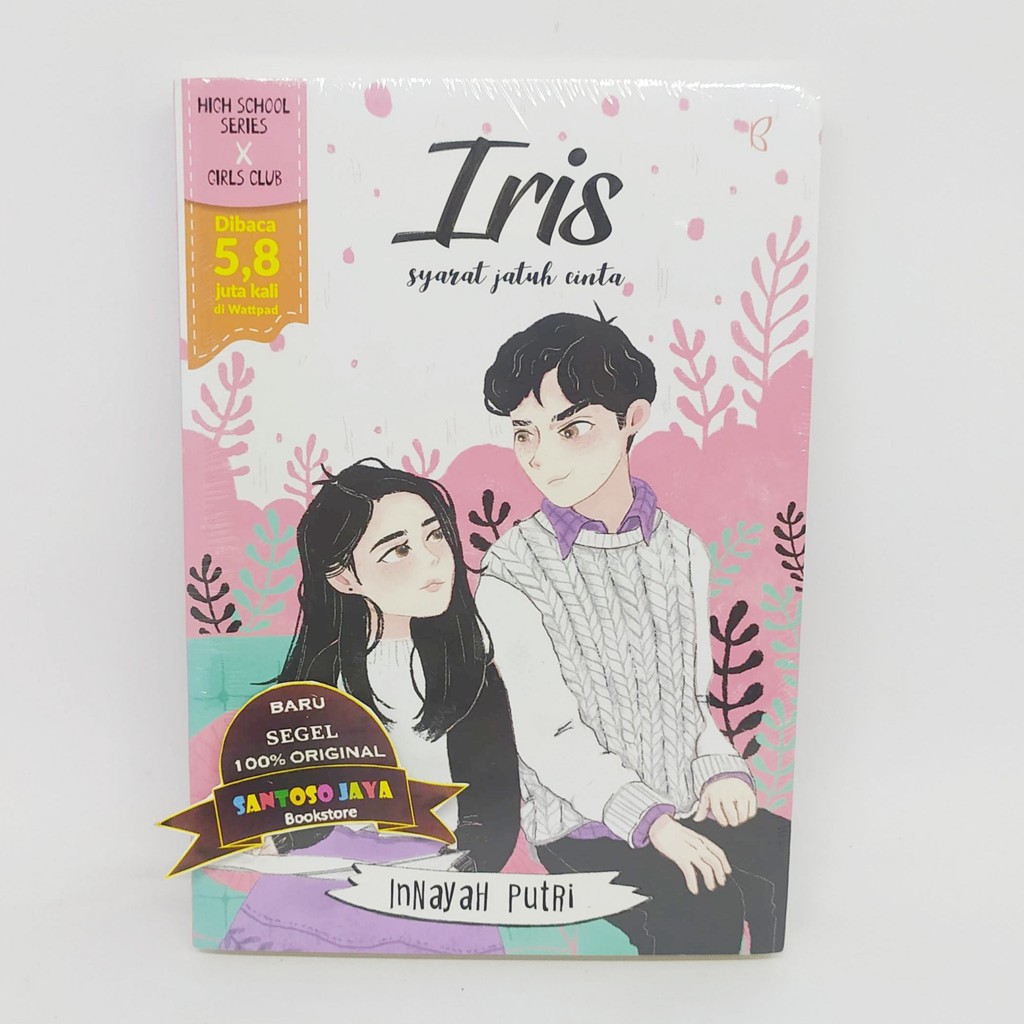 Buku Novel Iris - Syarat Jatuh Cinta - Novel Wattpad oleh Innayah Putri