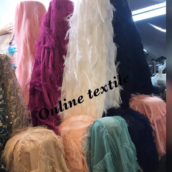 BEST SELLER  Kain-bahan sifon Rubiah bulu/bahan busana wanita gaun,gamis dll. CDD8 .. .. ..