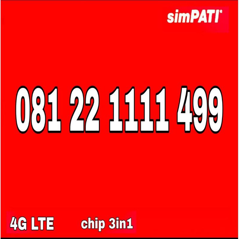 Nomor cantik simpati