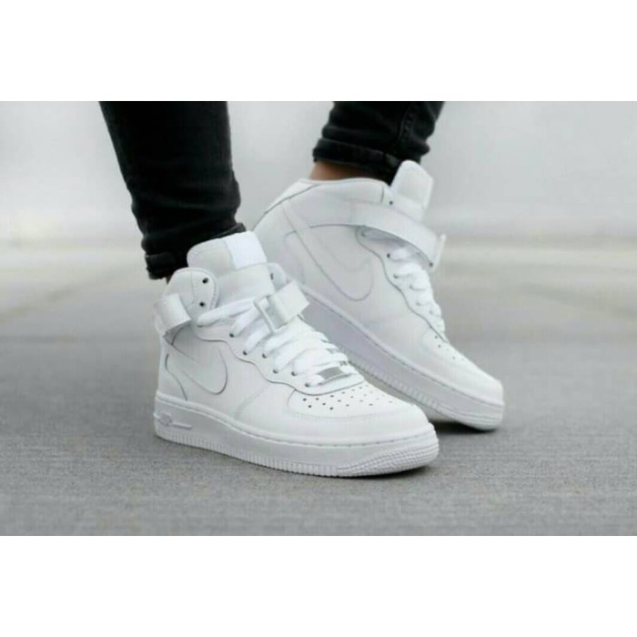 Promo Sepatu Nike Airforce one Hi Sol gum Premium Original Diskon
