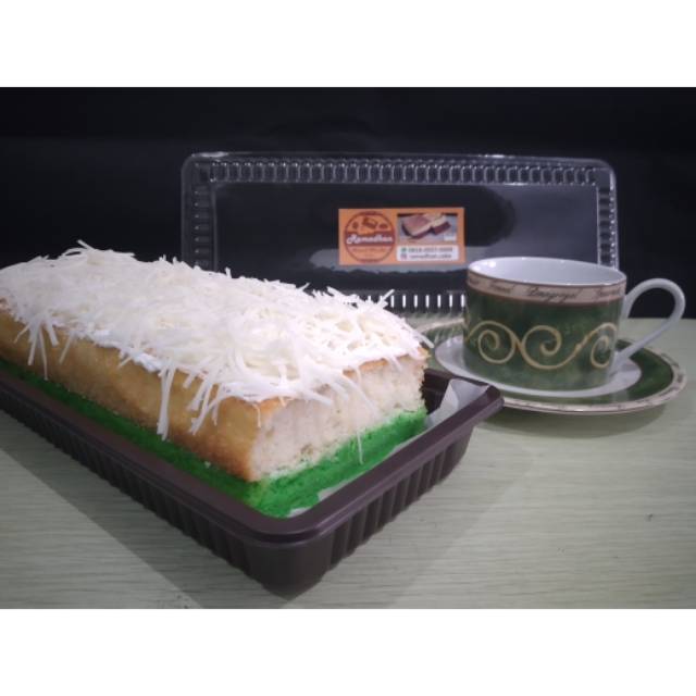 

Bolu Lapis Pandan Keju Panggang