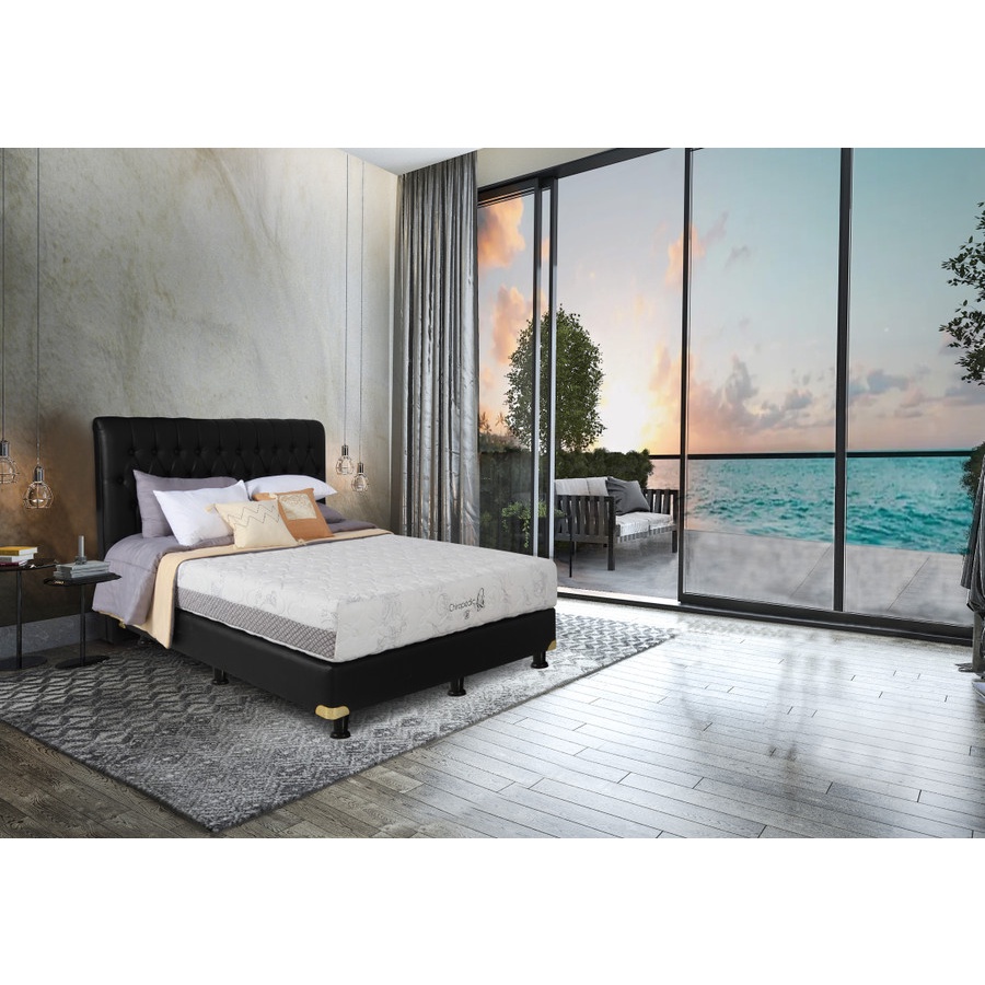 Airland Chiropedic Qi Uk 180 x 200 Cm Spring Bed Frazer Bed Set