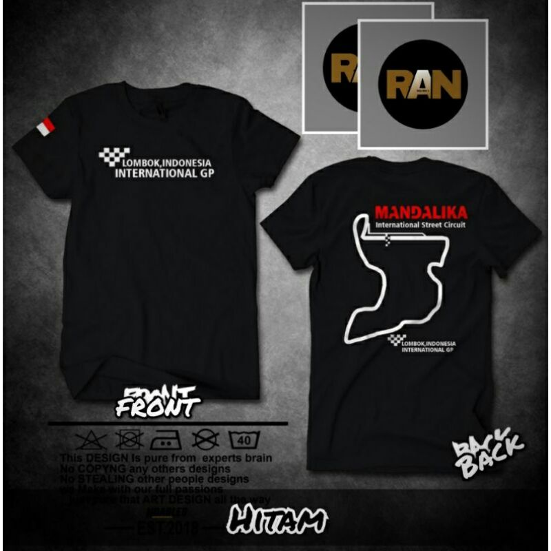 Kaos MotoGP Mandalika International Street Circuit Lombok