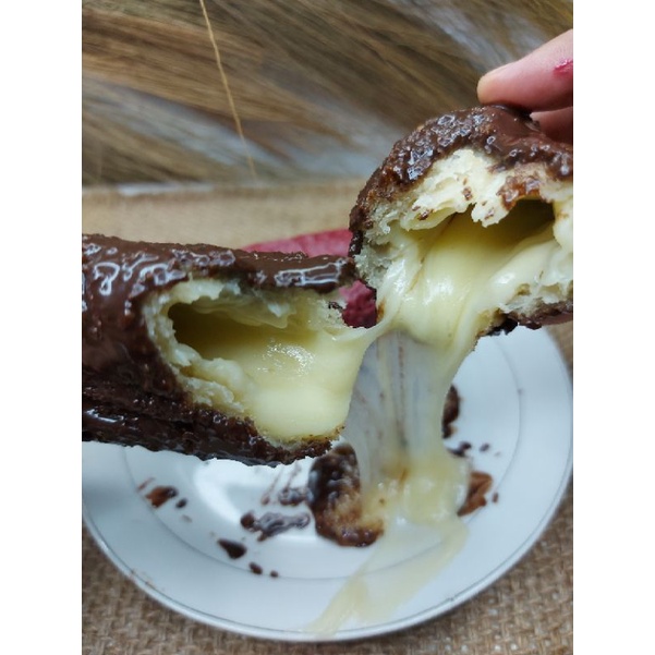 

CORNDOG MOZARELLA BIG + TOPPING LUMER ISI 1 PCS