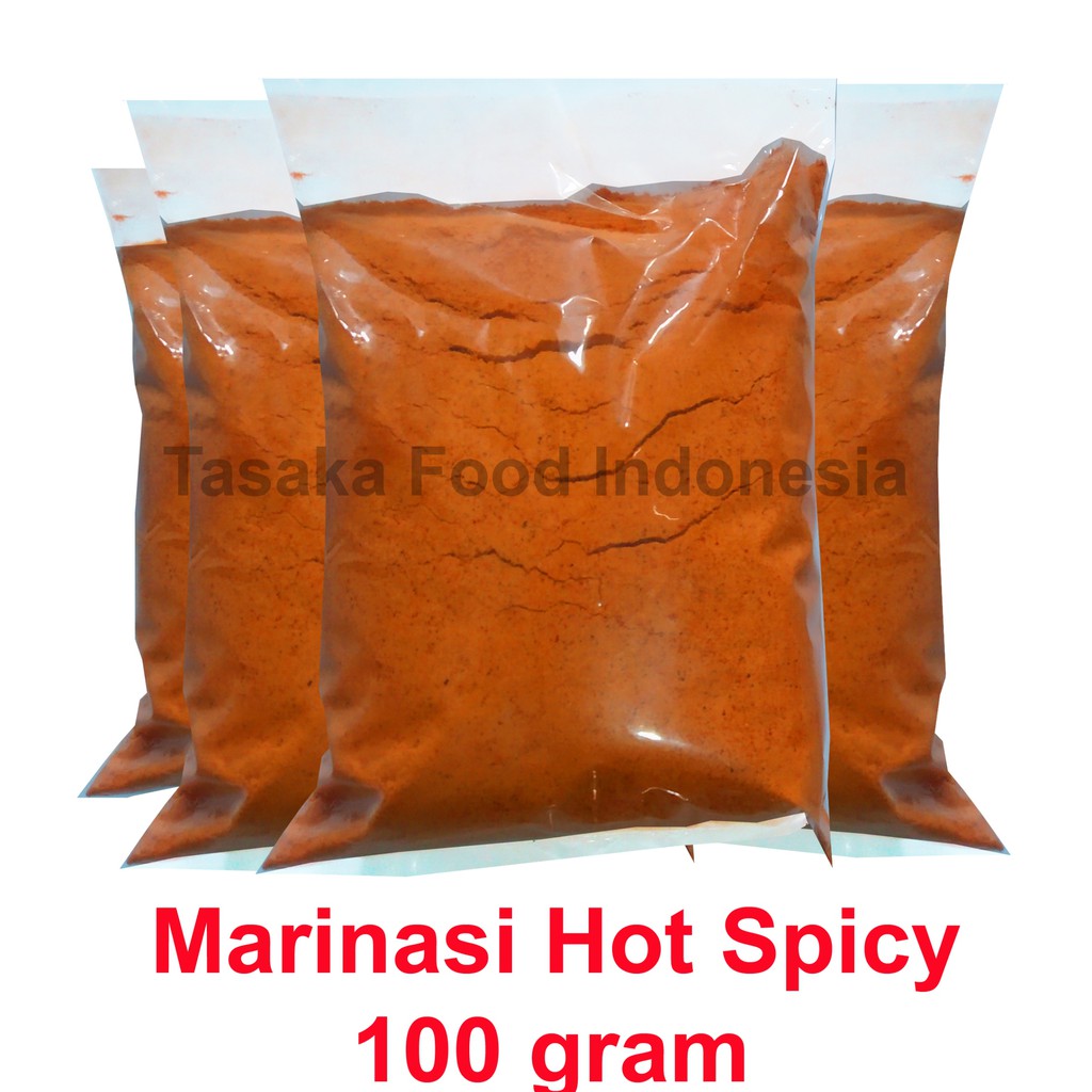 

Bumbu Marinasi Hot Spicy 100 gram/ Bumbu Marinasi Ayam/ Marinade