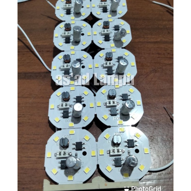 LED ac 7w PCB kecil