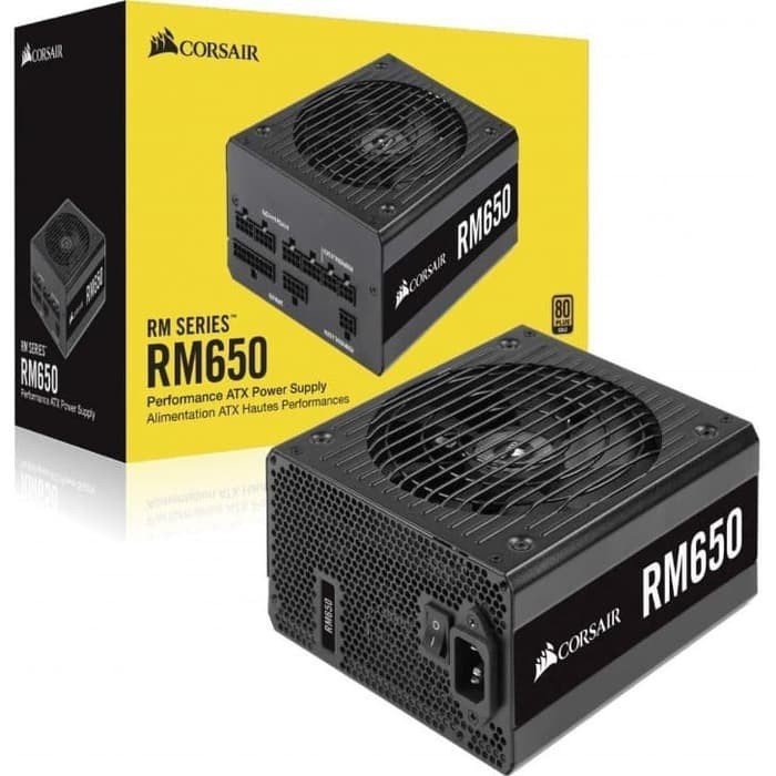 Corsair RM650 - 650W 80 Plus Gold Fully Modular Power Supply