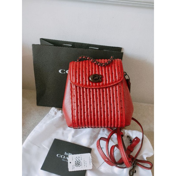 coach parker 16 backpack