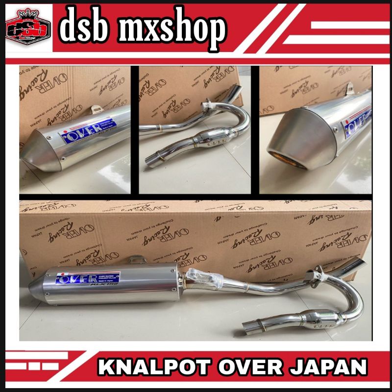 KNALPOT OVER JAPAN KLX -CRF 150L - WR 155 ORIGINAL OVER JAPAN