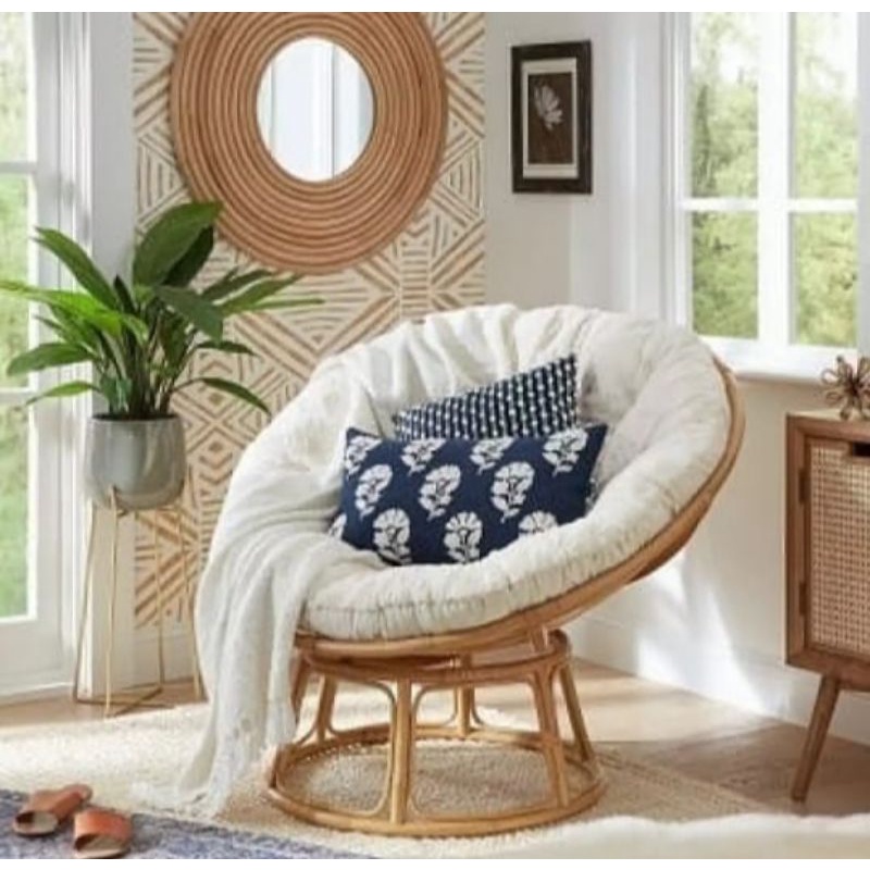 PAPASAN ROTAN #KURSI ROTAN #KURSI SANTAI # KURSI GAMING# KURSI TERAS ROTAN