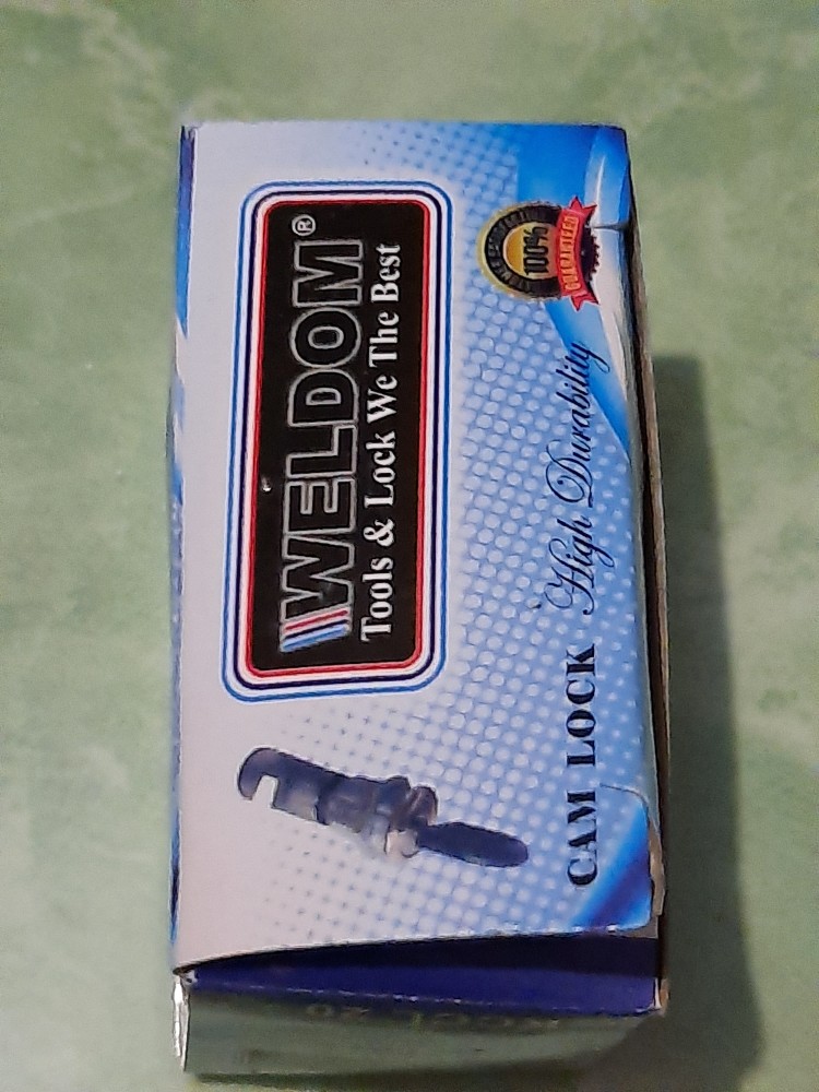 Kunci Camlock 20mm / Kunci Laci Lemari / Kunci Loker / Kunci Etalase Merk Weldom