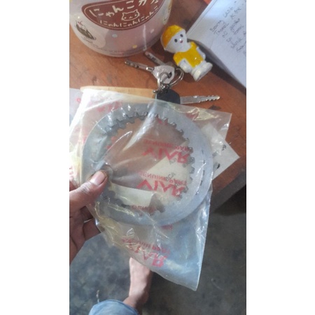 plat besi kampas kopling viar crossx 250