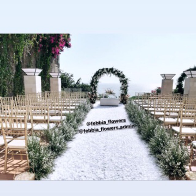 Jual karpet rose petal / karpetbunga