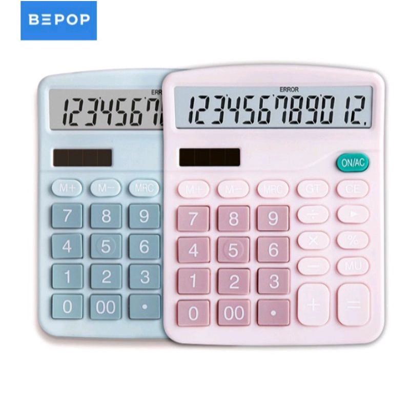 

Bepop Kalkulator Meja 12 Digit Desktop Calculator Karuida