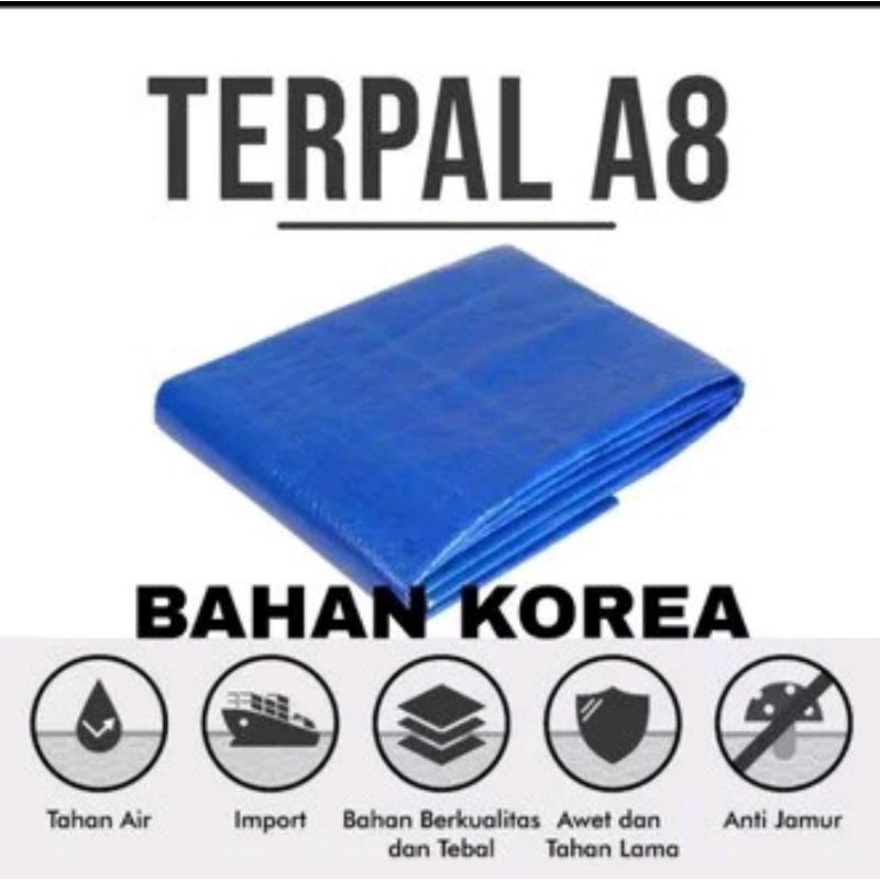 terpal plastik A8 korea