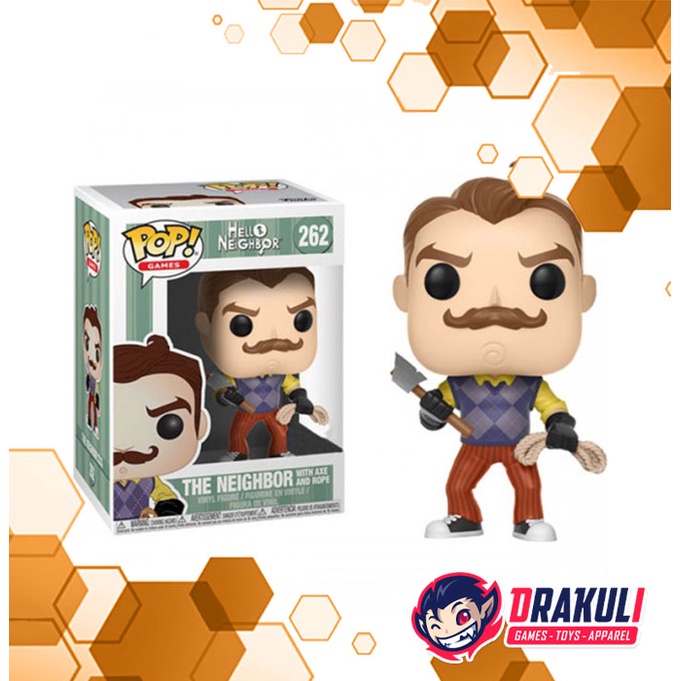 Toys Funko Pop! Hello Neighbor – The Neighbor with Axe and Rope