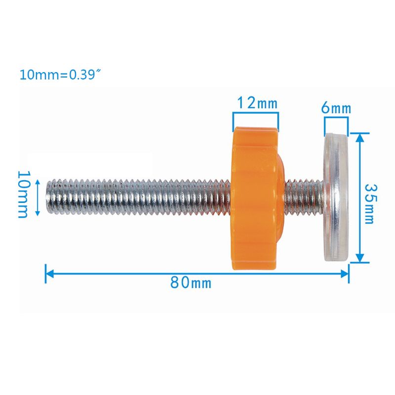 Mary 4pcs / Set Sekrup Spindle Rod / Tiang Pagar Pengaman Bayi