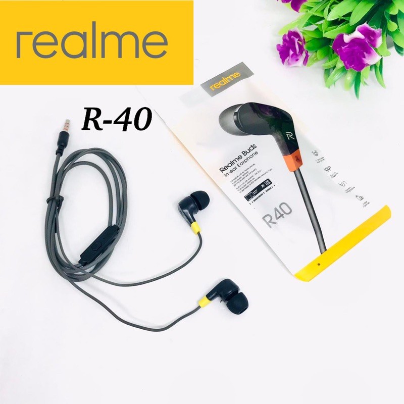 HANDSFREE REALME ORIGINAL R-40 SUPER BASS