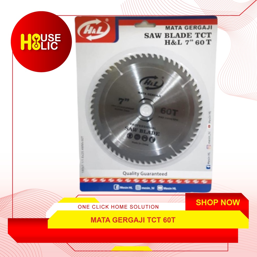 Mata Gergaji Circular 7&quot; / TCT Saw Blade Circular Cut Off / Mata Potong