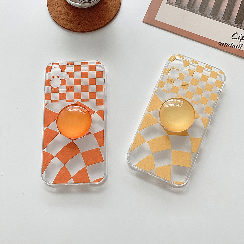 Popsocket Hp / Smartphone Bentuk Bola Kristal Warna-Warni